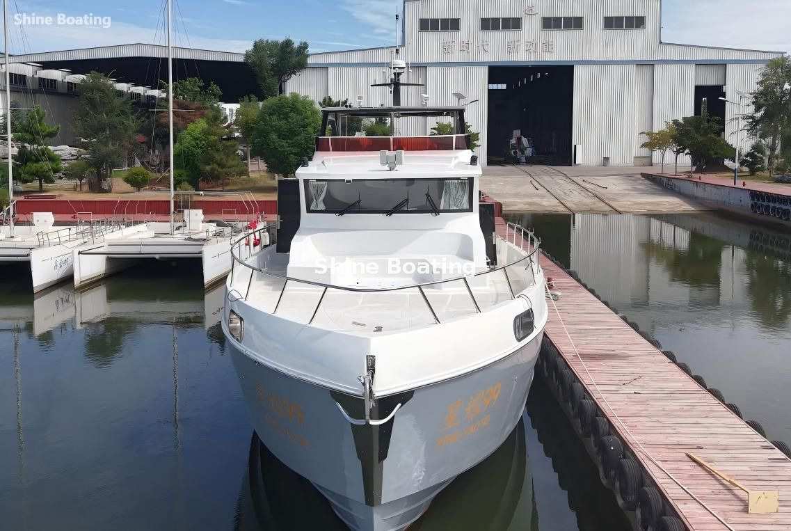 79ft Yacht Bow Angle Shot 79ft Yacht Bow Angle Shot