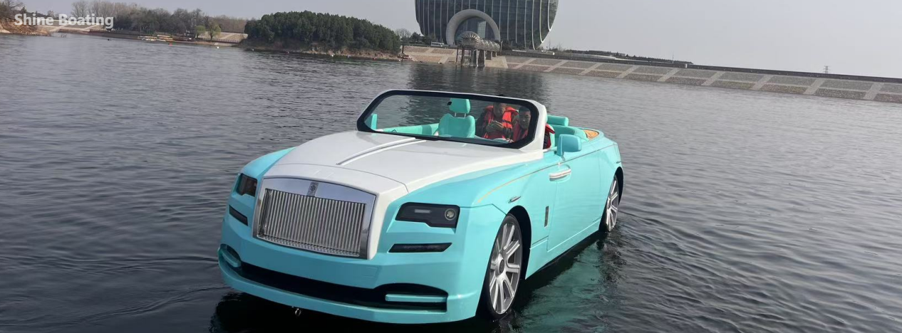 Rolls Royce Car boat (1)