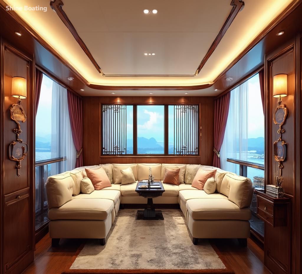 Yacht interior