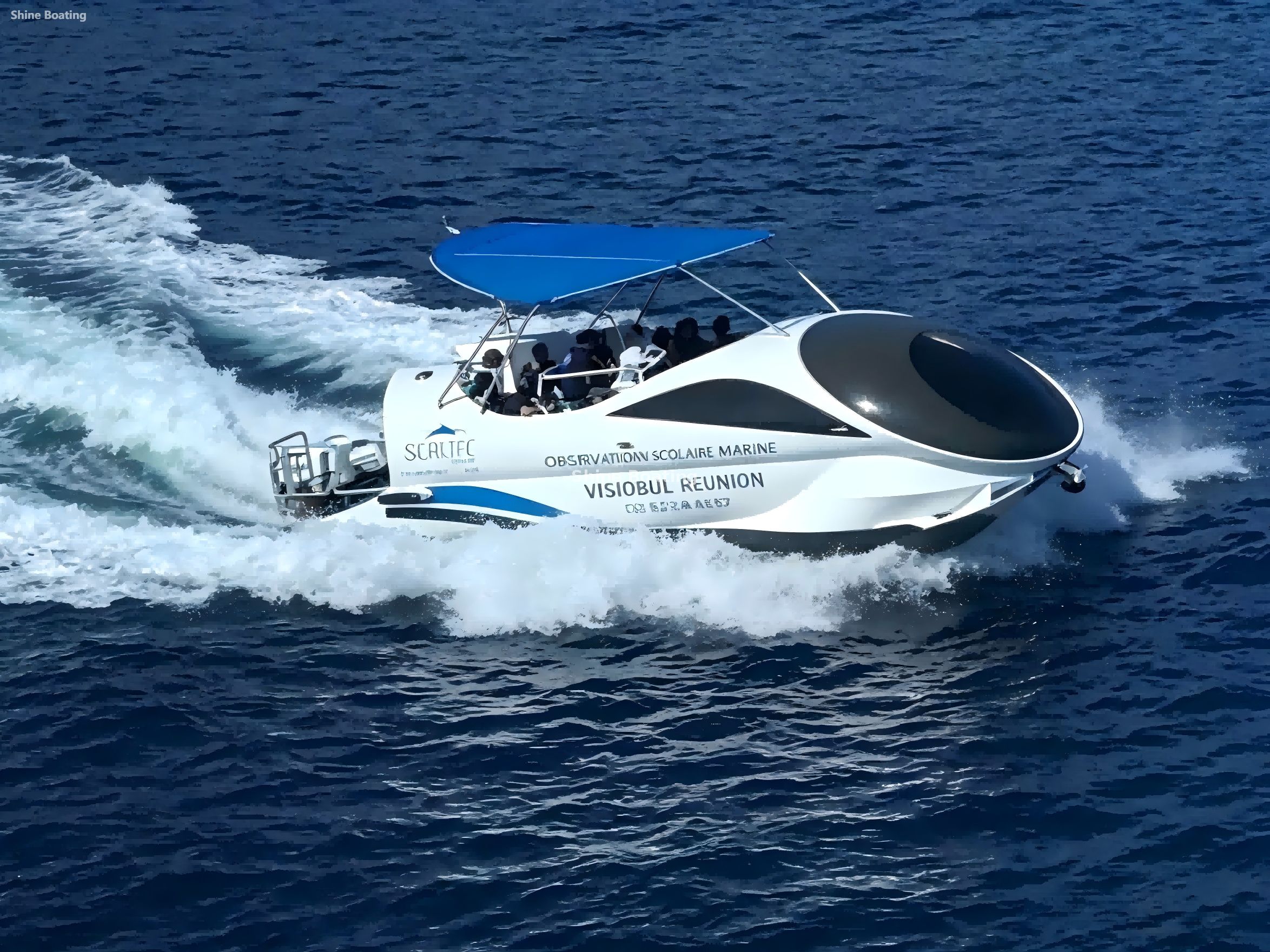 12m Semi-Submersible FRP Sightseeing Boat (4)