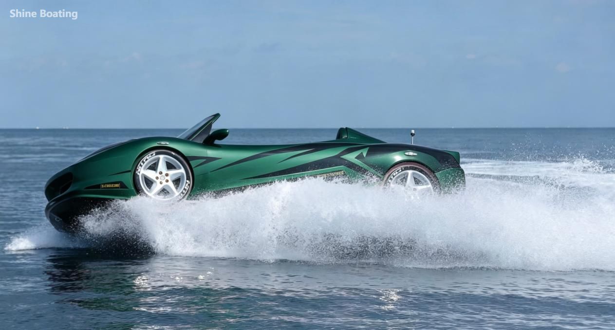 Ferrari F521 Water Jet Car on the Sea.png