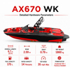 6.7m wake boat detailed hardware parameters with 2.59m beam and 14 person capacity