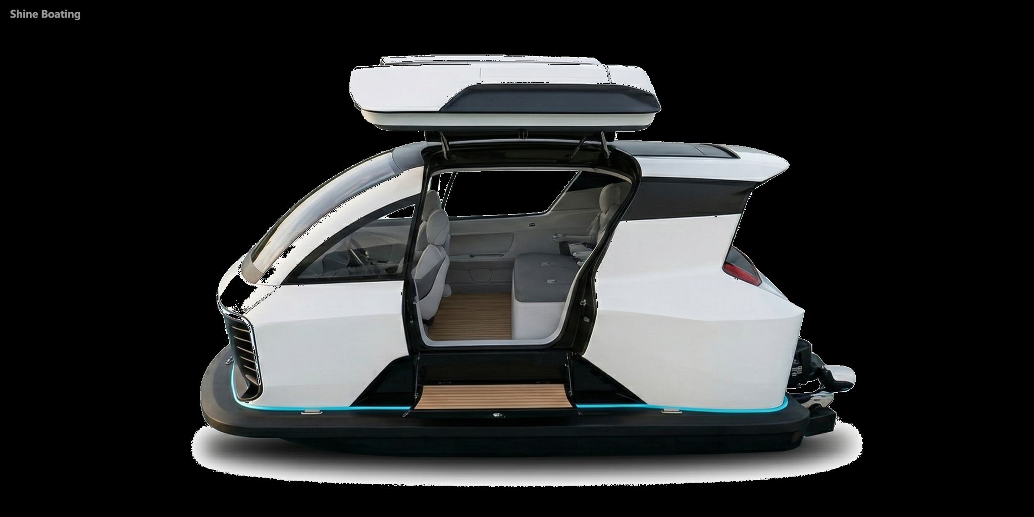 SHINE SW05 Electric Duck Wing Boat (2)